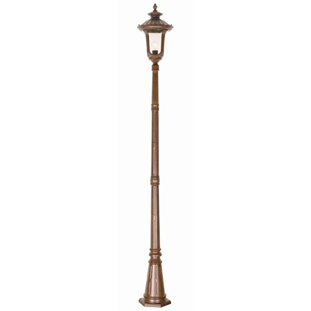 ELSTEAD Chicago Kültéri álló lámpa E27 100W bronz (közepes...