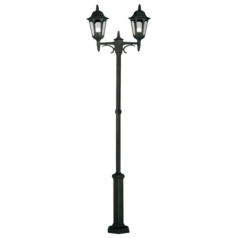 ELSTEAD Parish Kültéri álló lámpa E27 2x100W fekete