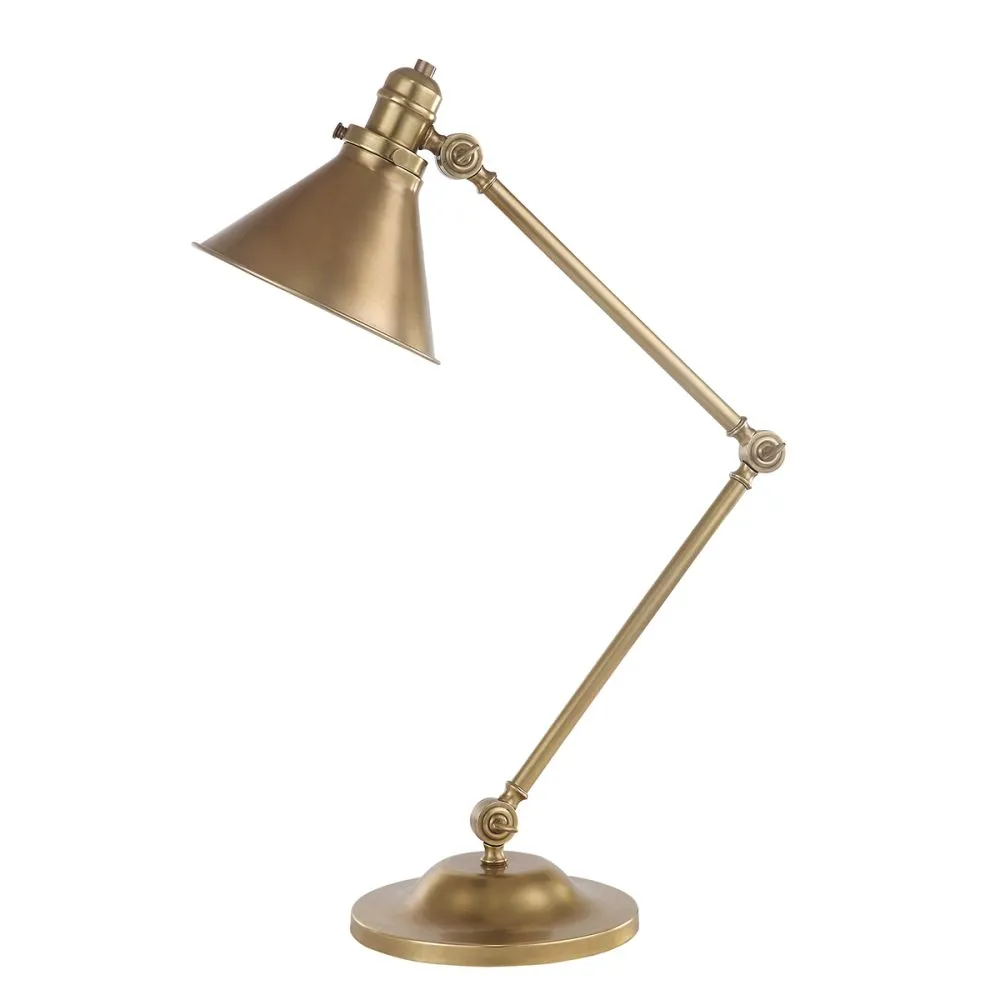 ELSTEAD Provence Íróasztali lámpa E27 60W  bronz