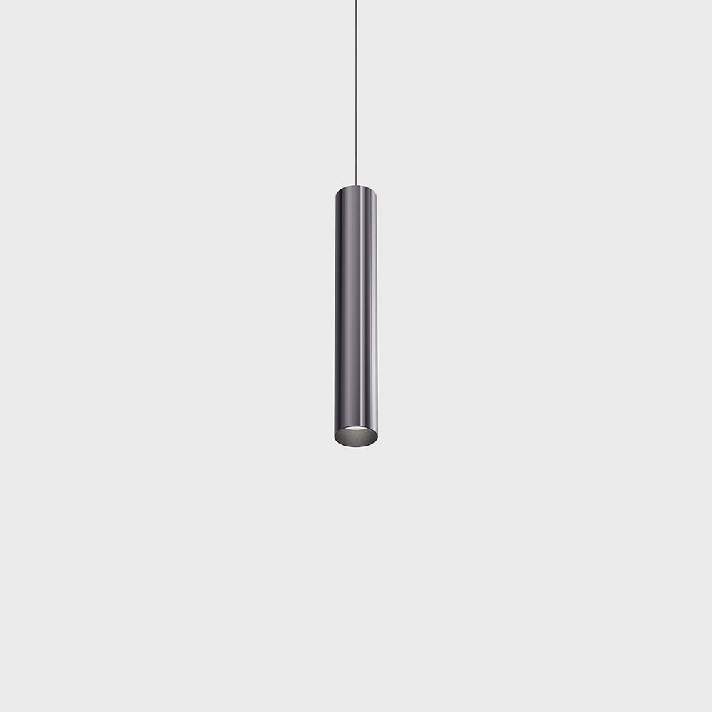 Pendant luminaire with surface base TUB S P 200, D30mm, H2...