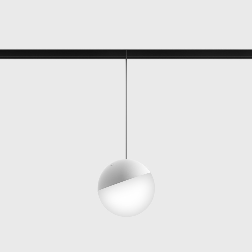IN_LINE BALL M, Pendant lamp, D100, H1500mm, CREE 7W, 590l...