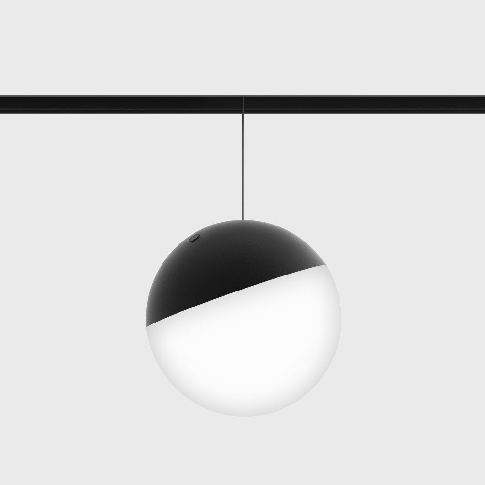 IN_LINE BALL L Pendant lamp, D180, H1500mm, Push dimmable ...