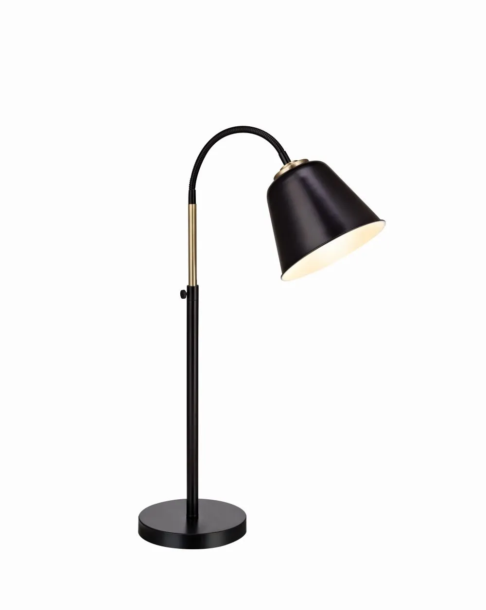 Markslöjd KOLDING Íróasztali lámpa E27 60W fekete