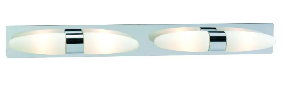 Markslöjd BUFFY LED fali 4L Chrome/White IP44