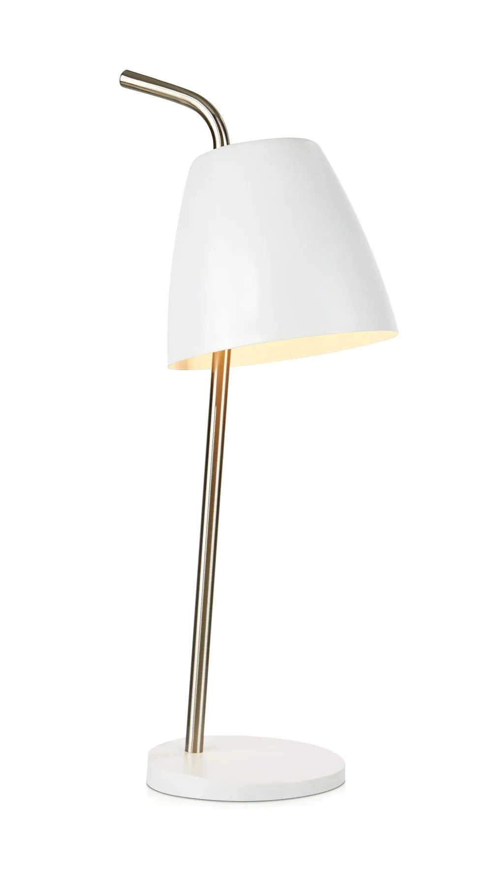 Markslöjd SPIN Íróasztali lámpa E14 40W fehér