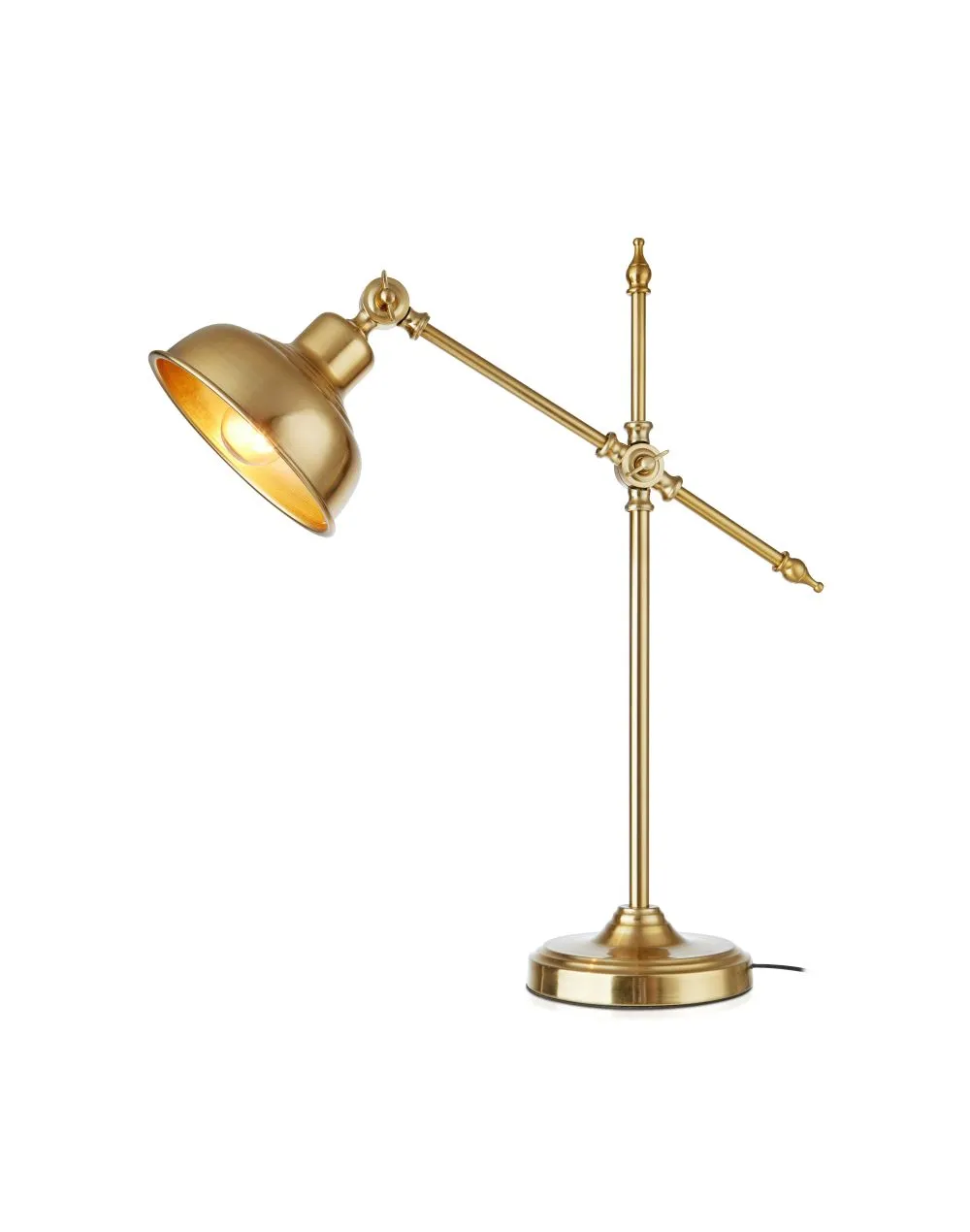 Markslöjd GRIMSTAD Íróasztali lámpa E27 60W sárgaréz