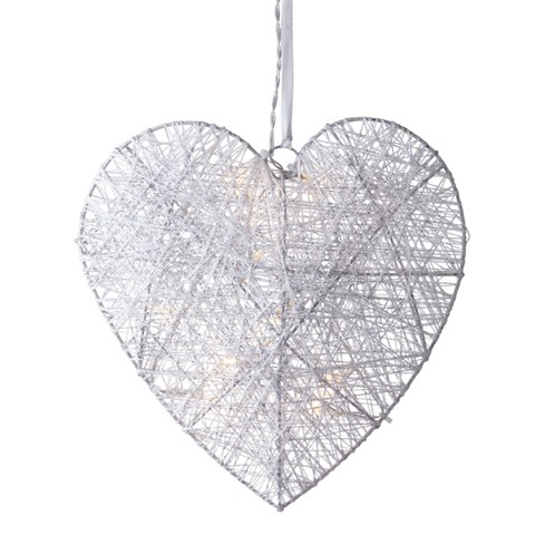 Markslöjd SIA Heart 25cm 10L LED White Metal LED 10 metal ...