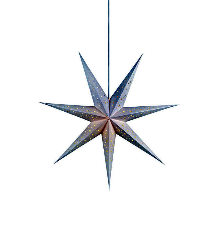 Markslöjd SOLVALLA Pendant Star slim 75cm White E14 1 drew...