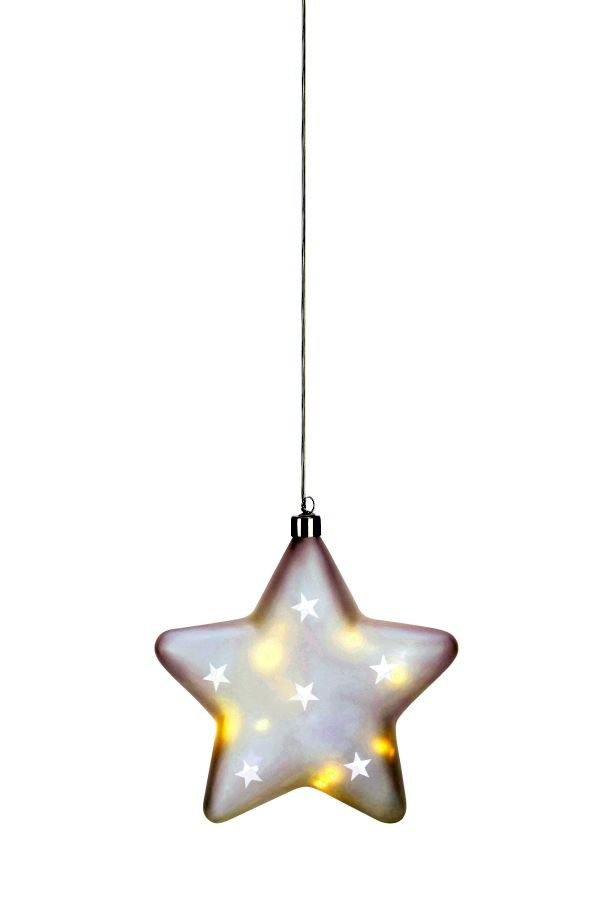 Markslöjd LISETTE Pendant decoration Star 18 cm B/O LED 10...