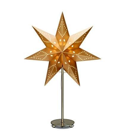 Markslöjd SATURNUS Table Star Gold 35cm E14 1 METAL 