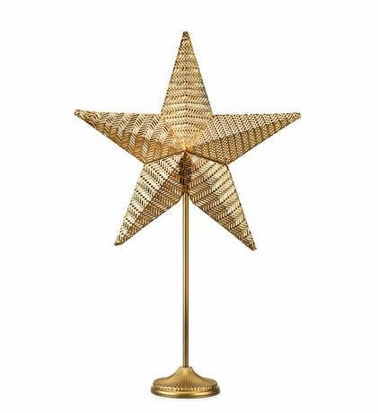 Markslöjd RUSTIC Table Star Painted Gold    