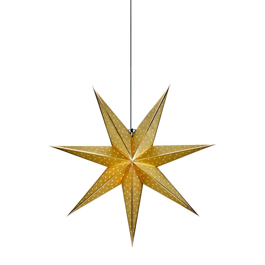 Markslöjd GLITTER Pendant Star 75cm Gold    