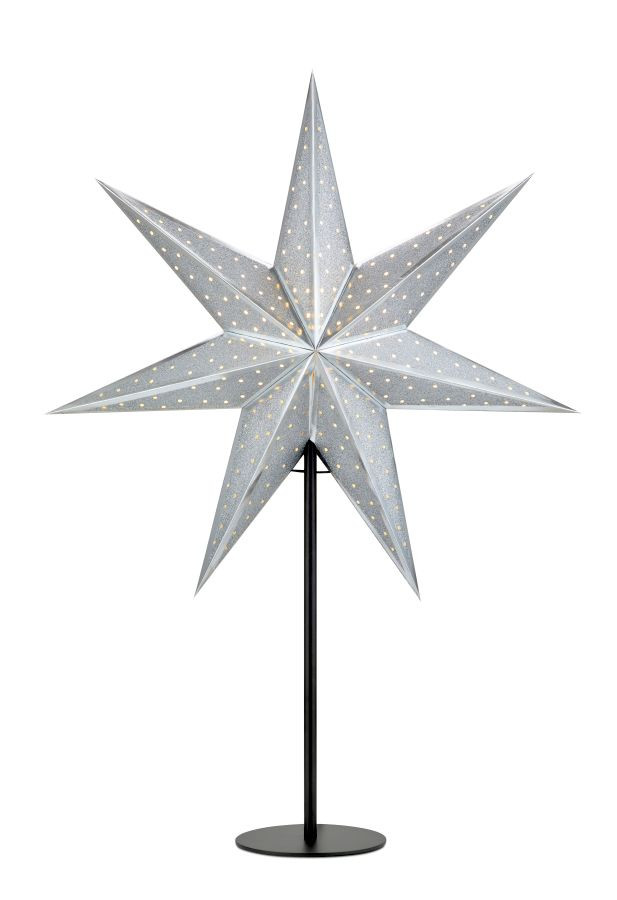 Markslöjd GLITTER Table Star 45cm Black/Silver    