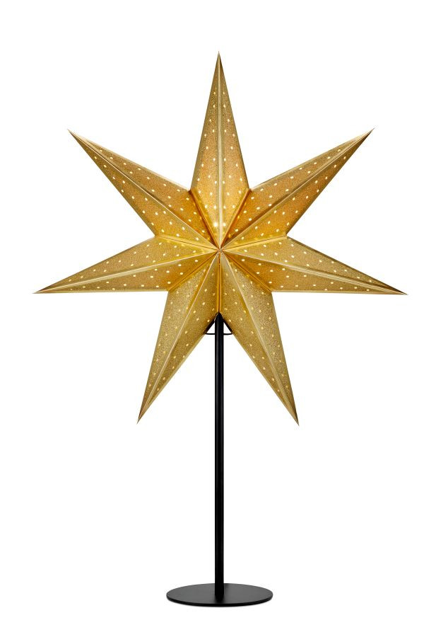 Markslöjd GLITTER Table Star 45cm Black/Gold    