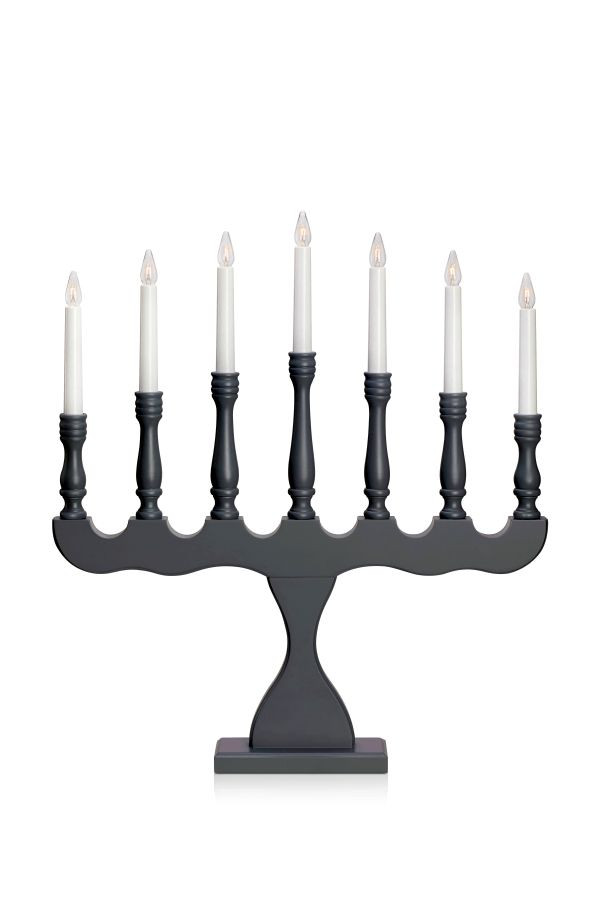 Markslöjd SVANEHOLM Candlestick 7L Grey    