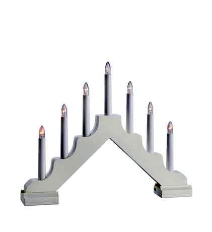 Markslöjd EVELIN Candlestick 7L White LED 7  AA