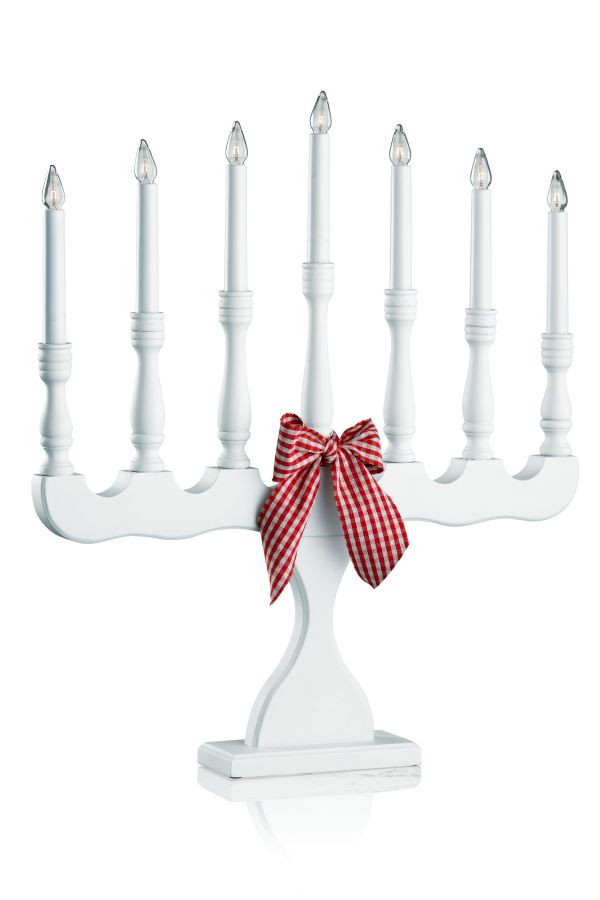 Markslöjd SVANEHOLM Candle light 7L White/decoration E10 7...