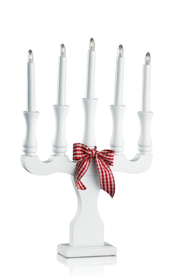 Markslöjd RYDBOHOLM Candle light 5L White/decoration E10 5...