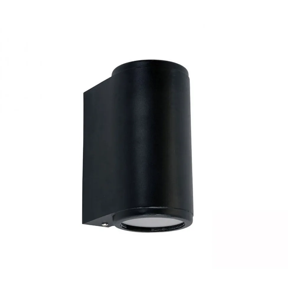 NORLYS MANDAL Kültéri fali lámpa GU10 2x4W fekete
