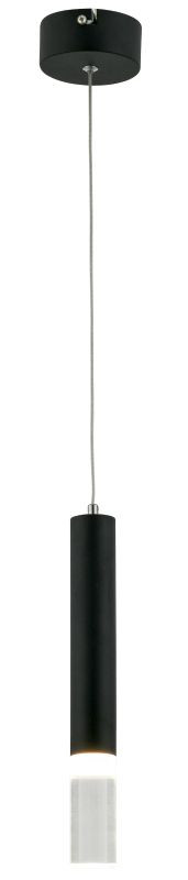 REALITY Gwen Pendant lamp 5W LED 350lm natural blackchrom ...