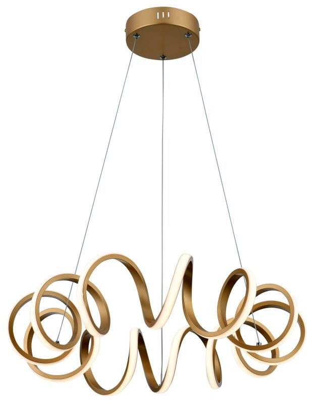 REALITY Loop pendant lamp with dimmable driver +RCAlu+ pvc...