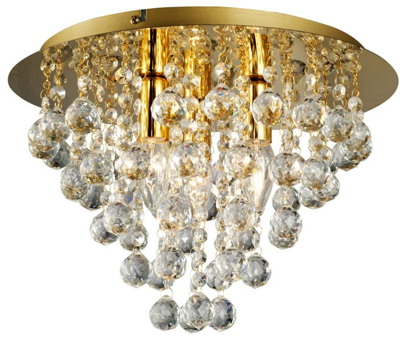REALITY London crystal Ceiling lamp Round "LONDON&quo...