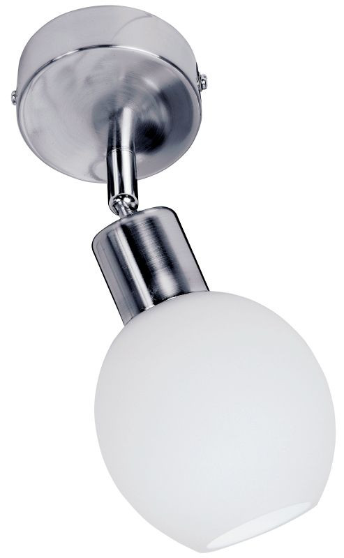 REALITY Cortez  Spot lamp,satin nickel1*E14 max 40W, bulb ...