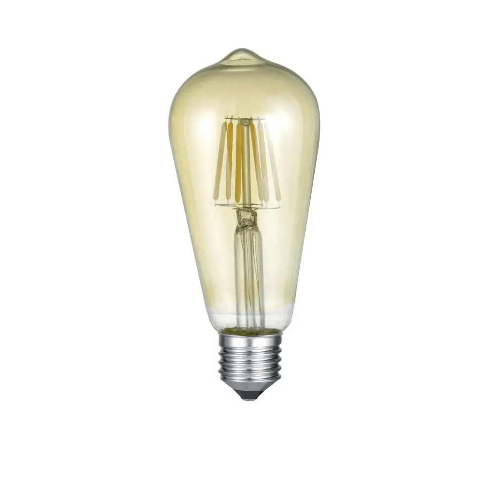 Trio FLASK Filament LED izzó E27 6W meleg fehér 420lm