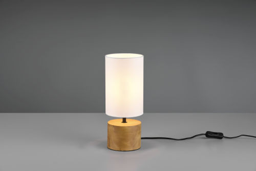 TRIO WOODY asztali lámpa excl.1xE14 ↕30cm Ø12cm