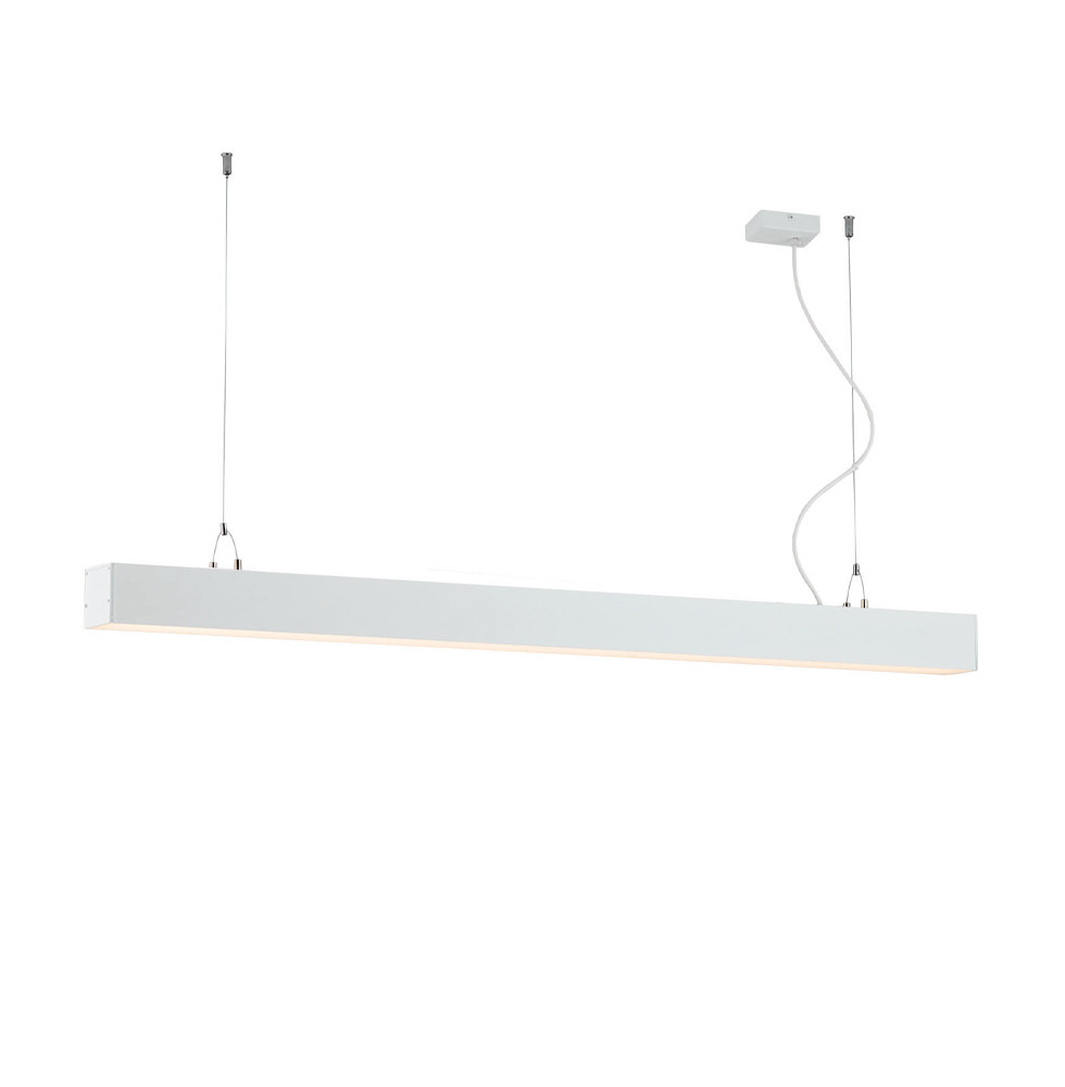 VIOKEF Linear Suspended L1420 3000K White Dim. Station Ul ...