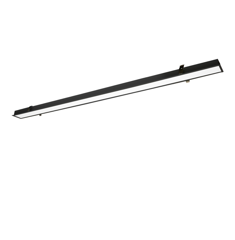 VIOKEF Linear Reces. L1420 3000K Black Dim. St.Ultra - VIO...