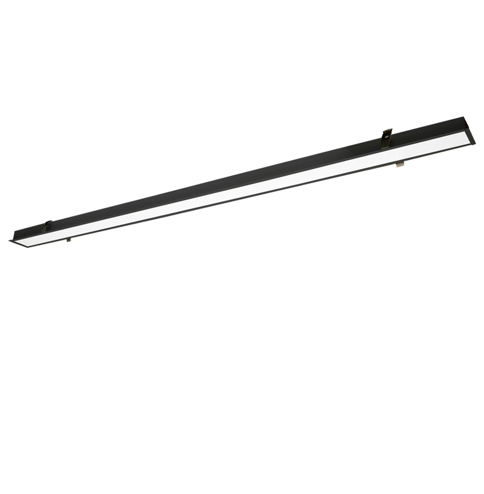 VIOKEF Linear Reces. L2540 3000K Black Dim. St.Ultra - VIO...