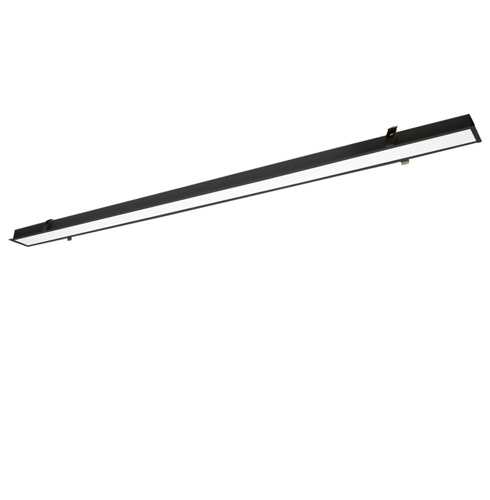 VIOKEF Linear Reces. L2820 3000K Black Dim. St.Ultra - VIO...