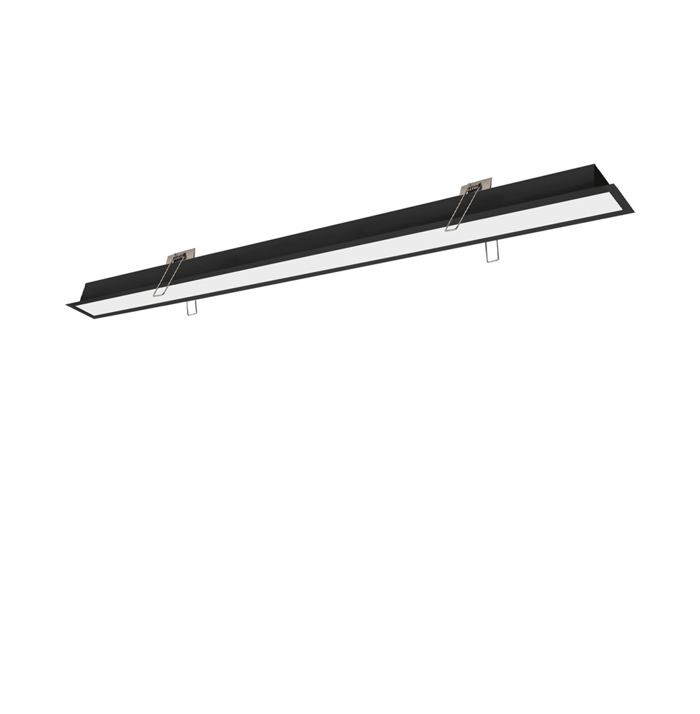 VIOKEF Linear Recessed L580 3000K Black Sasa - VIO-3917-03...