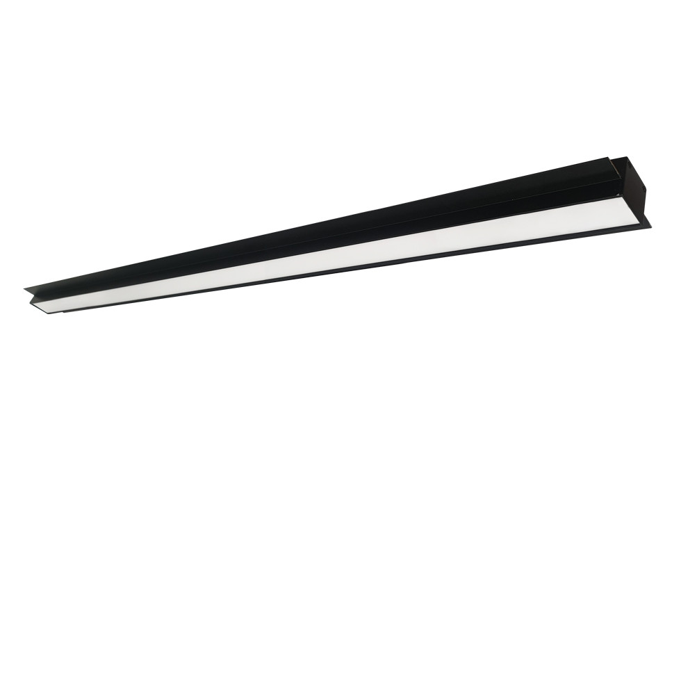 VIOKEF Linear Recessed Trimless L1140 3000K Black Dim. Sa ...