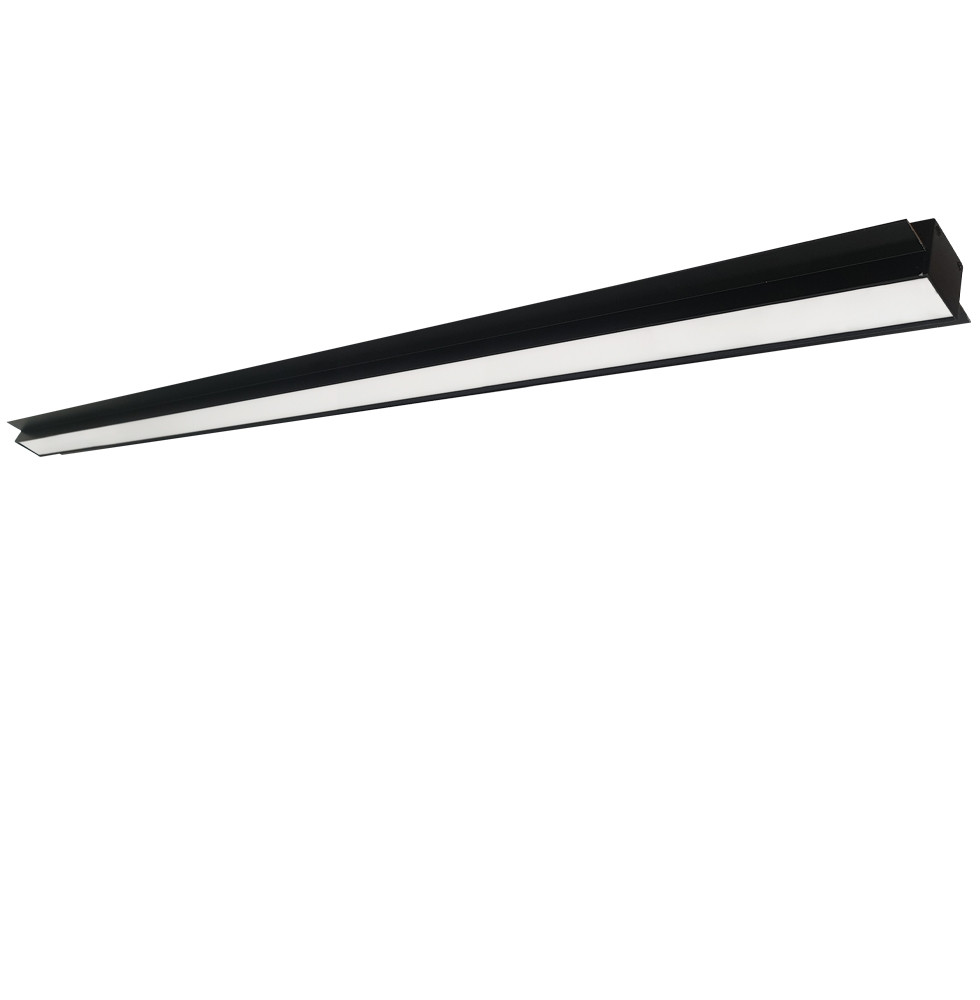 VIOKEF Linear Recessed Trimless L1980 3000K Black Dim. Sa ...