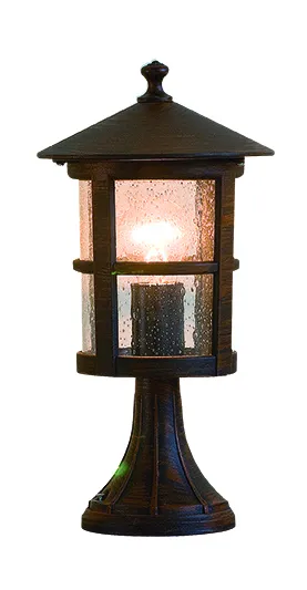 Viokef Skiathos Kültéri álló lámpa E27 60W barna