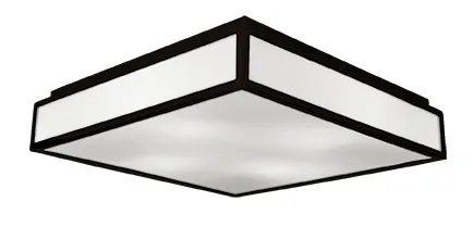 Viokef Figaro Beltéri mennyezeti lámpa E27 3x18W fehér, fekete