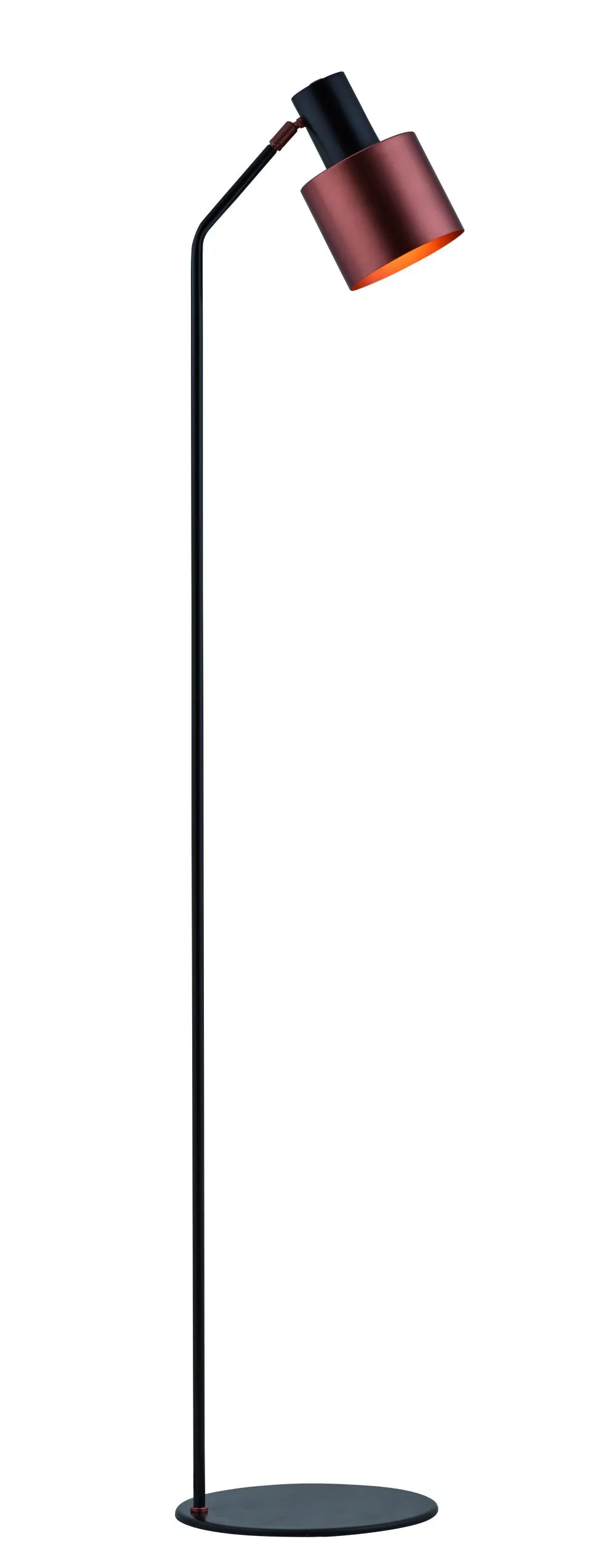 Viokef Dexter Beltéri állólámpa E27 1x40W réz, fekete