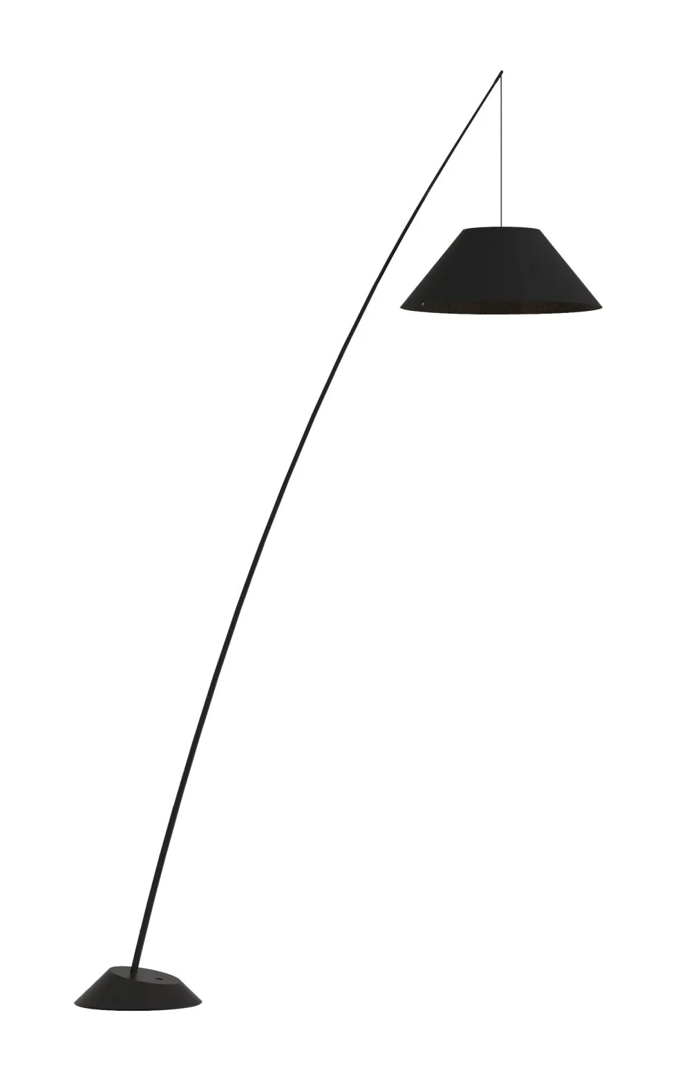 Viokef Rod Beltéri állólámpa E27 1x60W fekete