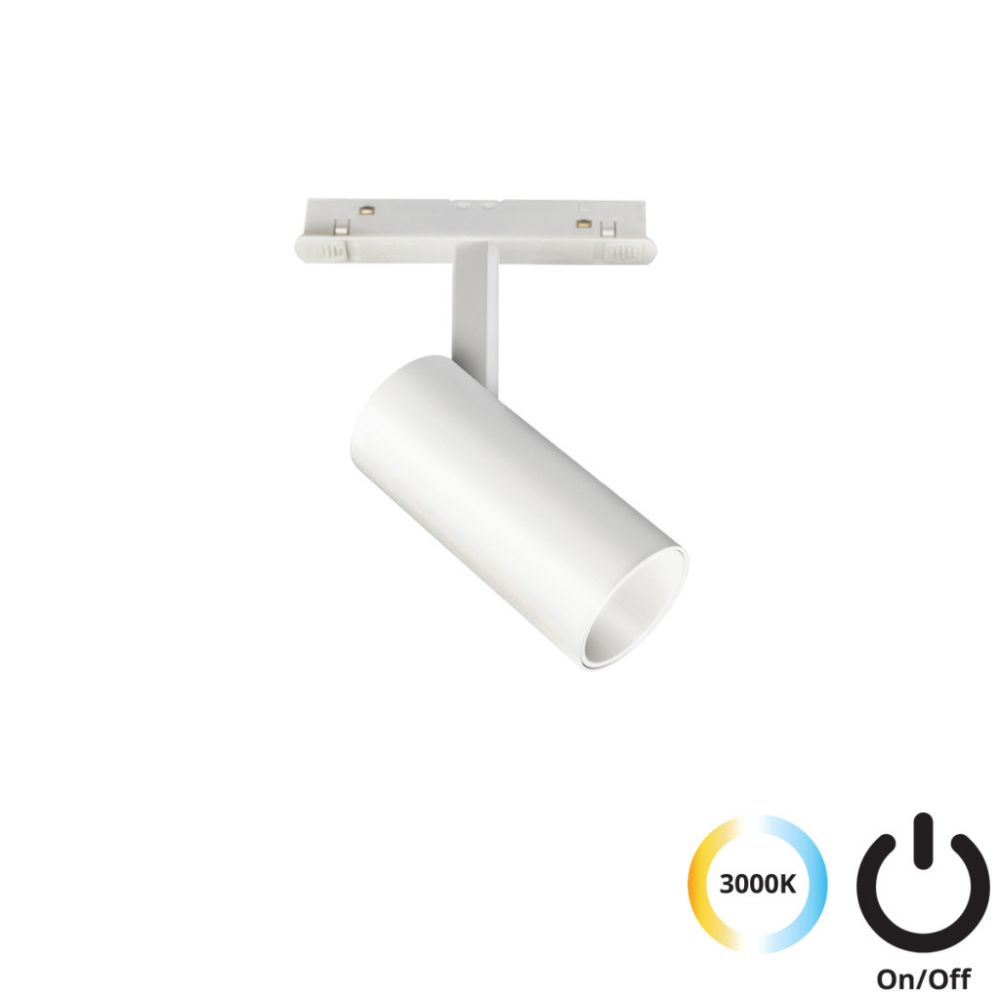 VIOKEF Spot Track White 10W Magnetic (ON-OFF)