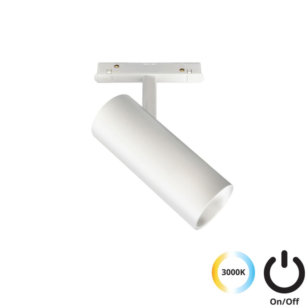 VIOKEF Spot Track White 20W Magnetic (ON-OFF)