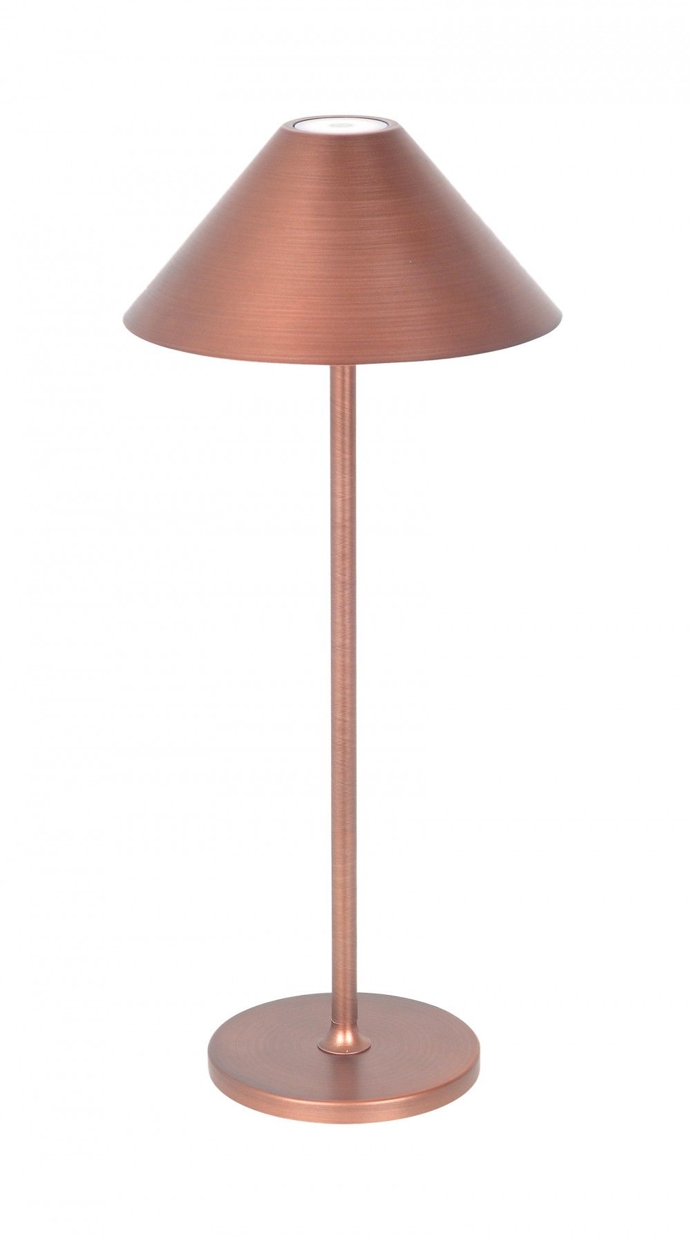 VIOKEF Table Light Copper with Battery Supply Cone - VIO-4...