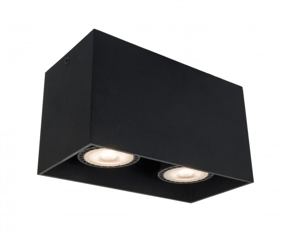 VIOKEF 2/L Ceiling Lamp Black Dice - VIO-4279801