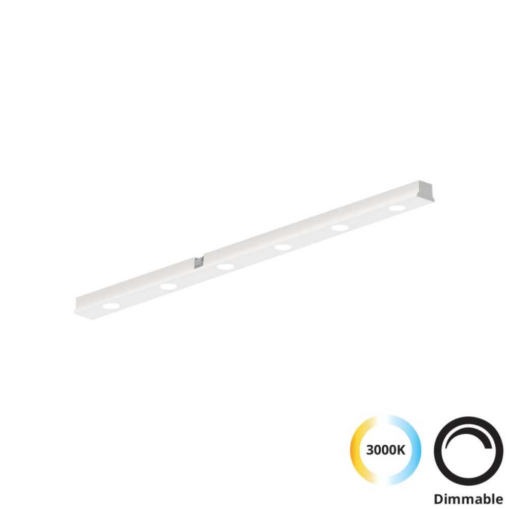 VIOKEF Linear Antiglare L:300 White Slim Magnetic - VIO-42...