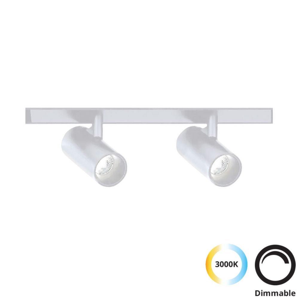 VIOKEF Double Track Spot  7W White  Slim Magnetic - VIO-42...