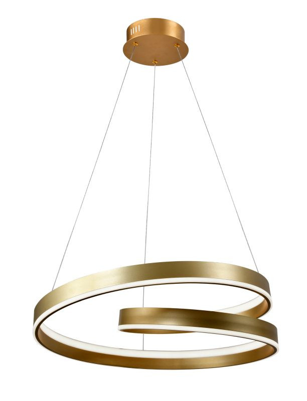 VIOKEF Pendant Lamp Gold Capri - VIO-4291301